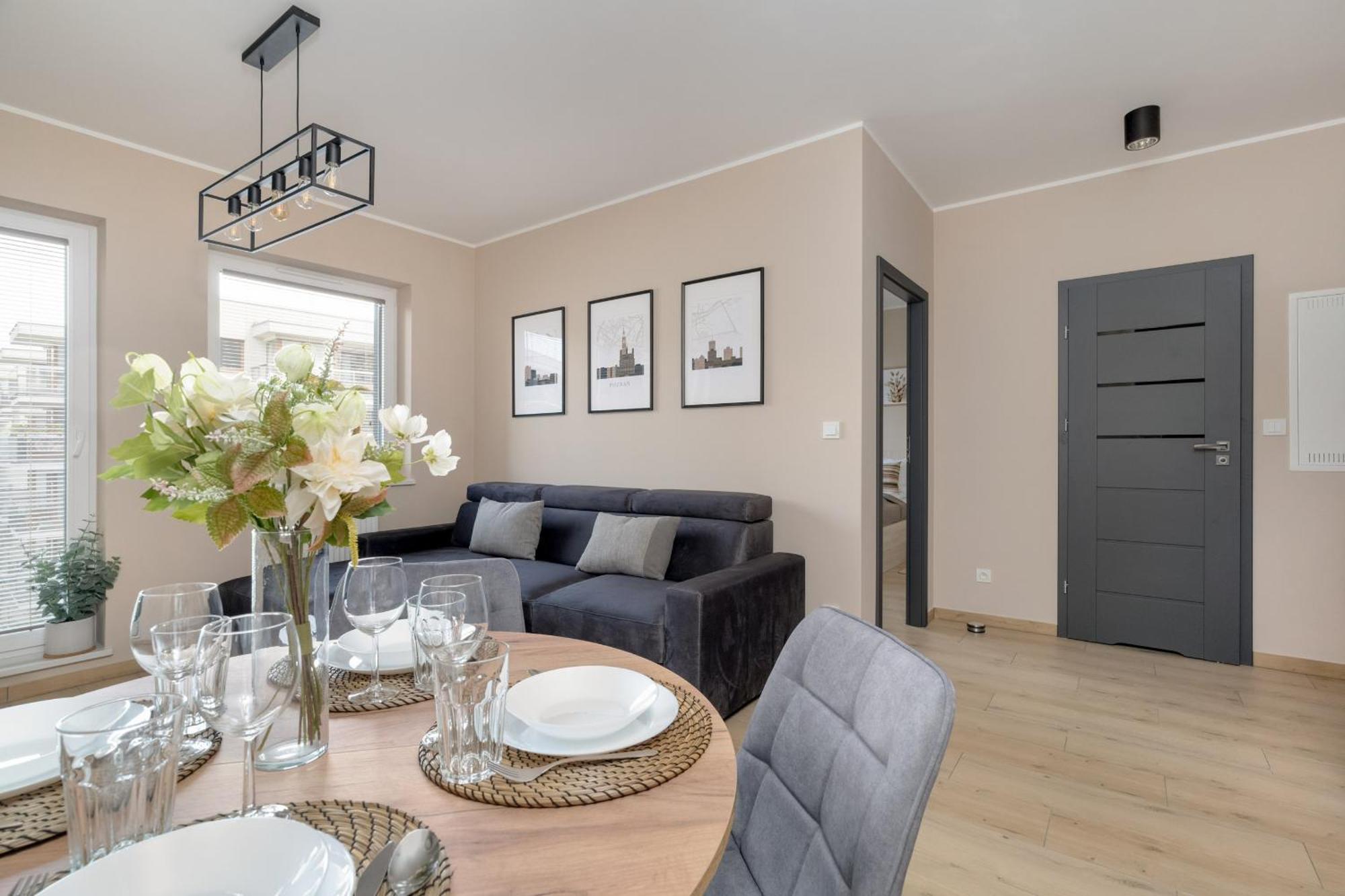 Cosy And Bright Apartment With Parking In Poznan By Noclegi Renters Poznań Exterior foto